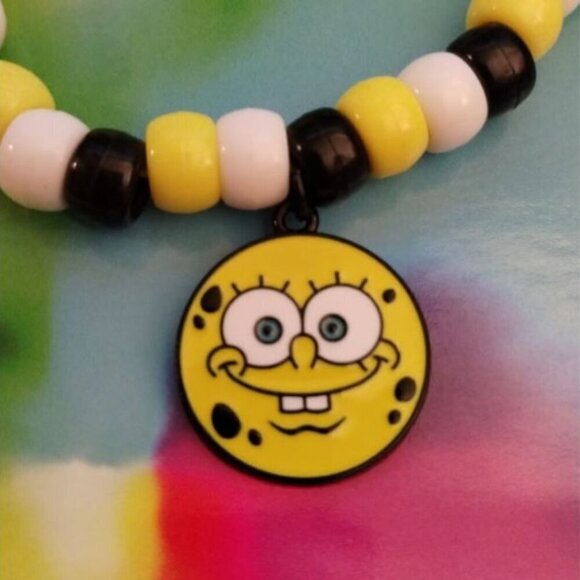SpongeBob SquarePants Patrick Star and Squidward Charm Kandi Bracelets - Picture 5 of 11